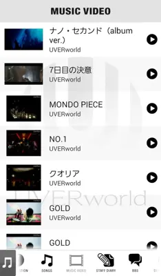 UVERworld android App screenshot 1